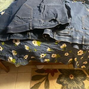 3 pair size 24 women’s plus jeans 2 pair Angels 1pair Elloquii
